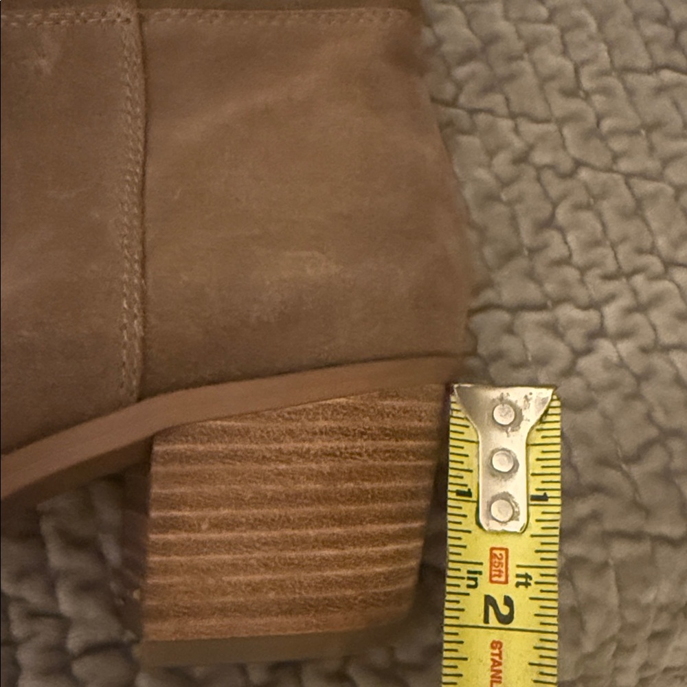 Franco Sarto Tan Knee-High Boots - Picture 6 of 9